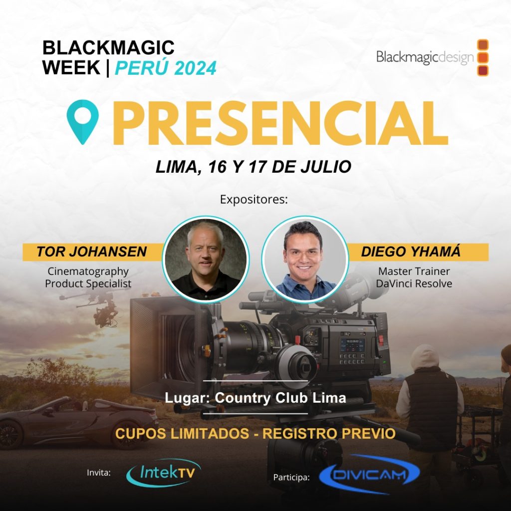 Blackmagic Week Lima 2024